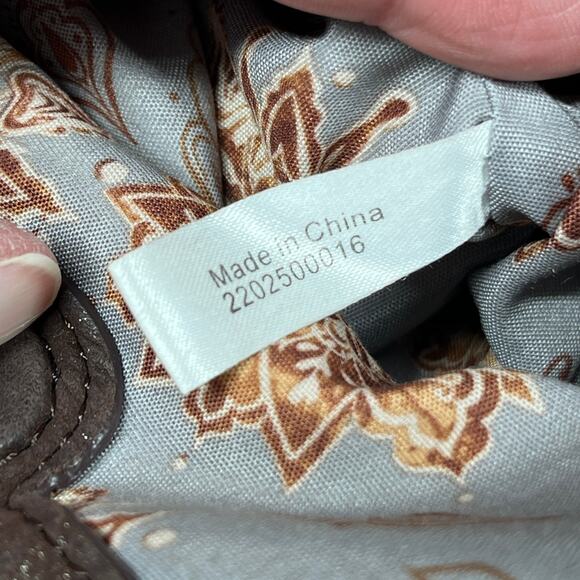 Hobo Pier Convertible Bag Coffee Galaxy Crossbody/Shoulder Boho Leather Slouchy - Picture 13 of 16